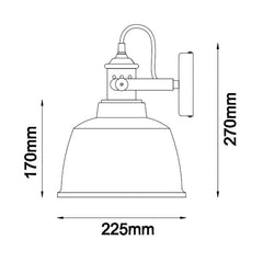 CLA Lighting Wall Lamps Wall Lamp Adjustable Bell Lights-For-You