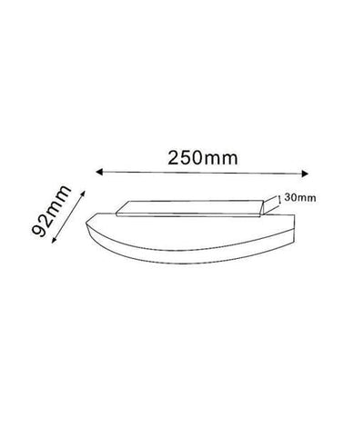 CLA Lighting Wall Lights City Range 6W LED Wall Light Satin Nickel Lights-For-You SYDNEYG2 9326191029516