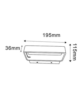 CLA Lighting Wall Lights City Range LED Wall Light 4W 3000K Lights-For-You VENICEG2 9326191027369