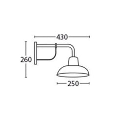 CLA Lighting Wall Lights Deksel Dome Indoor Wall Light in Matt Black Lights-For-You DEKSEL05 9326191032318