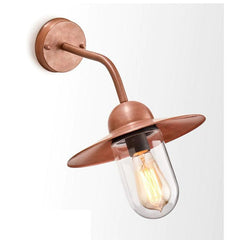 CLA Lighting Wall Lights Deksel Outdoor Wall Light in Matt Aged Copper Lights-For-You DEKSEL01 9326191029912