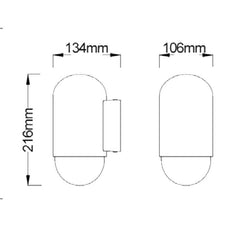 CLA Lighting Wall Lights Magnum Outdoor LED Wall Light Lights-For-You