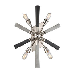 CLA Lighting Wall Lights Modern Wall Light Polished Nickel Lights-For-You SPUTNIK2 9326191023347