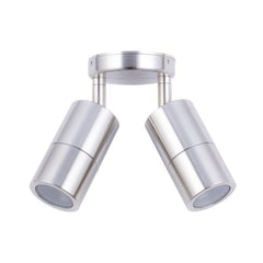 CLA Lighting Wall Lights Poseidon 12V MR16 Double Adjustable Wall Pillar Light Lights-For-You PM2ASS 9326191019579