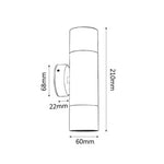 CLA Lighting Wall Lights Poseidon 12V MR16 Up & Down Wall Pillar Light Lights-For-You