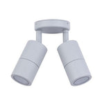 CLA Lighting Wall Lights Poseidon 240V GU10 Double Adjustable Wall Pillar Light Lights-For-You PG2ASIL 9326191026959