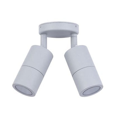 CLA Lighting Wall Lights Poseidon 240V GU10 Double Adjustable Wall Pillar Light Lights-For-You PG2ASIL 9326191026959
