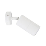 CLA Lighting Wall Lights Poseidon 240V GU10 Single Adjustable Wall Pillar Light Lights-For-You PG1AWH 9326191026881