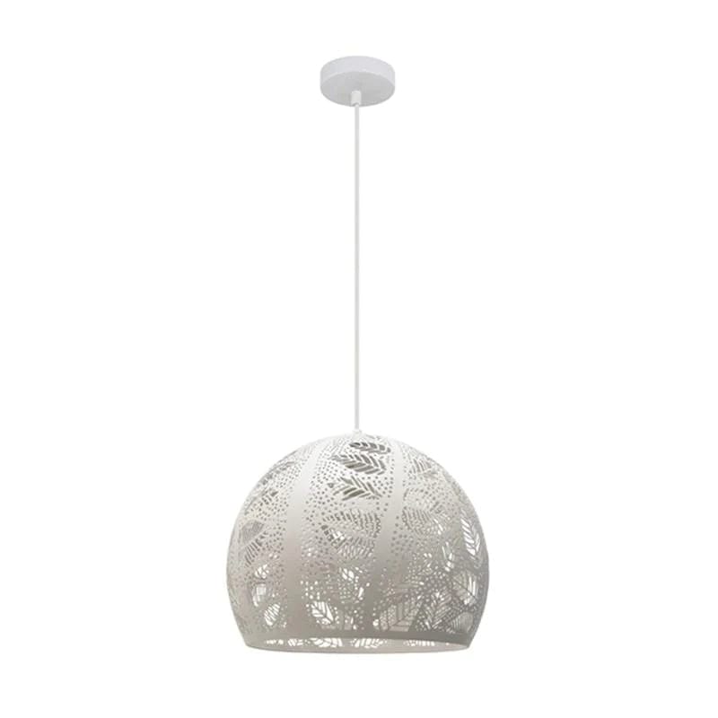 CLA Pendant Lights White Dome Iron Pendant Light in three colours Lights-For-You BOTANICA01