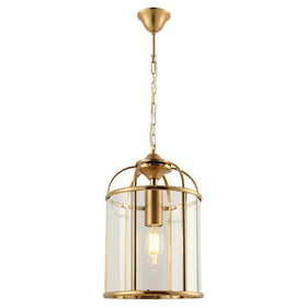 Cougar Clovelly Pendant in Gold