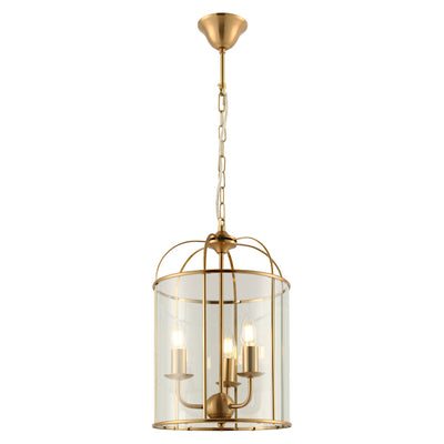 Cougar Clovelly Pendant in Gold