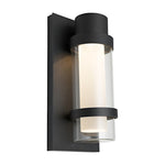 Cougar Cortez 10W LED Exterior Wall Light in Black