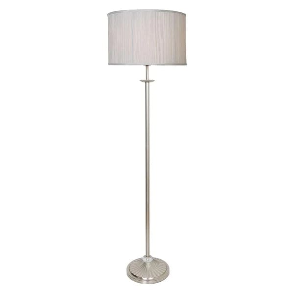 Cougar Lighting Floor Lamps Antique Silver Mia Floor Lamp 1LT Lights-For-You MIA1FLAS