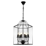 Cougar Lighting Indoor Pendants Arcadia Glass Pendant light Lights-For-You ARCA6PBLK 9305125107018