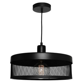Cougar Lighting Indoor Pendants Black Industrial Mesh Pendant Light Lights-For-You GALA1PLGE 9305125106325