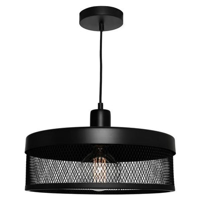 Cougar Lighting Indoor Pendants Black Industrial Mesh Pendant Light Lights-For-You GALA1PLGE 9305125106325