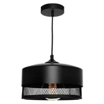 Cougar Lighting Indoor Pendants Black Industrial Mesh Pendant Light Lights-For-You GALA1PMED 9305125106332