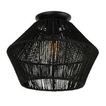 Cougar Lighting Indoor Pendants Cassie Batten Fix in Natural or Black Lights-For-You CASS1BFBLK 9305125108626