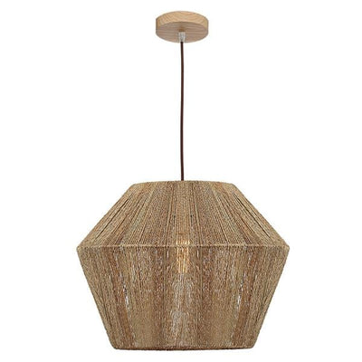 Cougar Lighting Indoor Pendants Cassie Pendant Light in Natural Lights-For-You CASS1PLGBLK 9305125108657