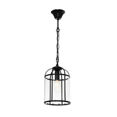 Cougar Lighting Indoor Pendants Clovelly Pendant Light 1 Lt Lights-For-You CLOV1PBLK 9305125107025