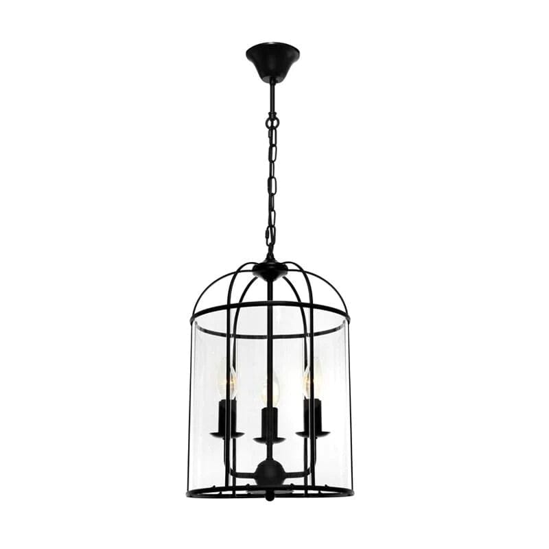 Cougar Lighting Indoor Pendants Clovelly Pendant Light 3lt in Black or Chrome Lights-For-You CLOV3PBLK 9305125107032