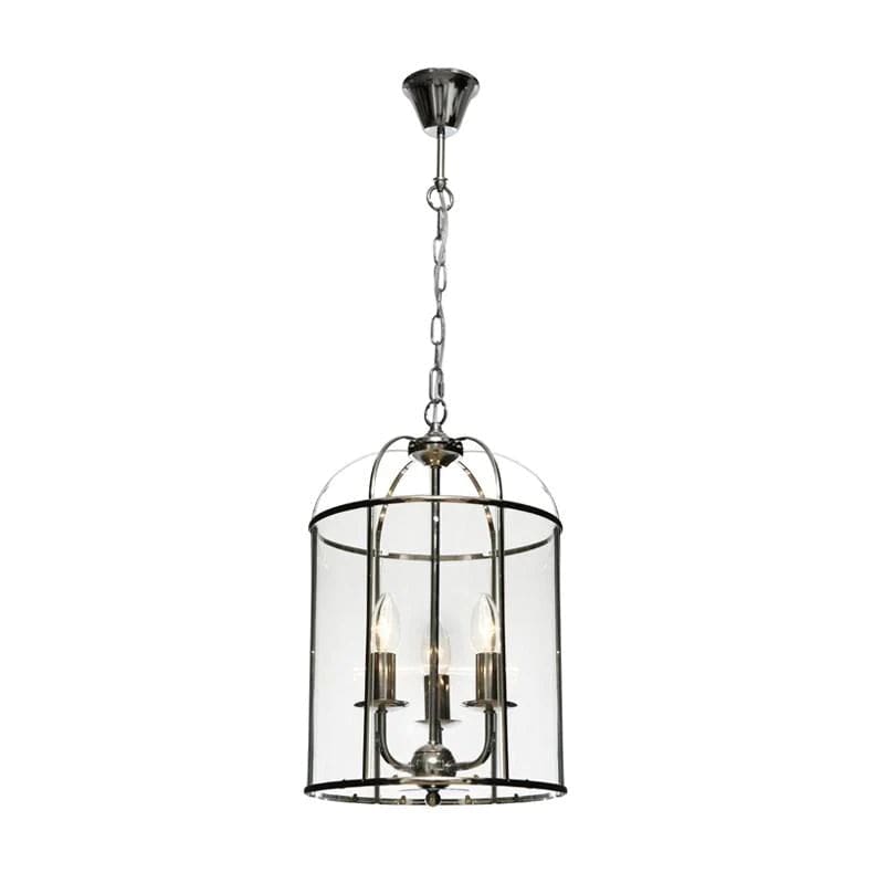 Cougar Lighting Indoor Pendants Clovelly Pendant Light 3lt in Black or Chrome Lights-For-You CLOV3PCH 9305125107063