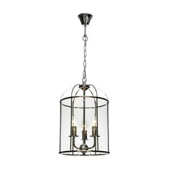 Cougar Lighting Indoor Pendants Clovelly Pendant Light 3lt in Black or Chrome Lights-For-You CLOV3PCH 9305125107063