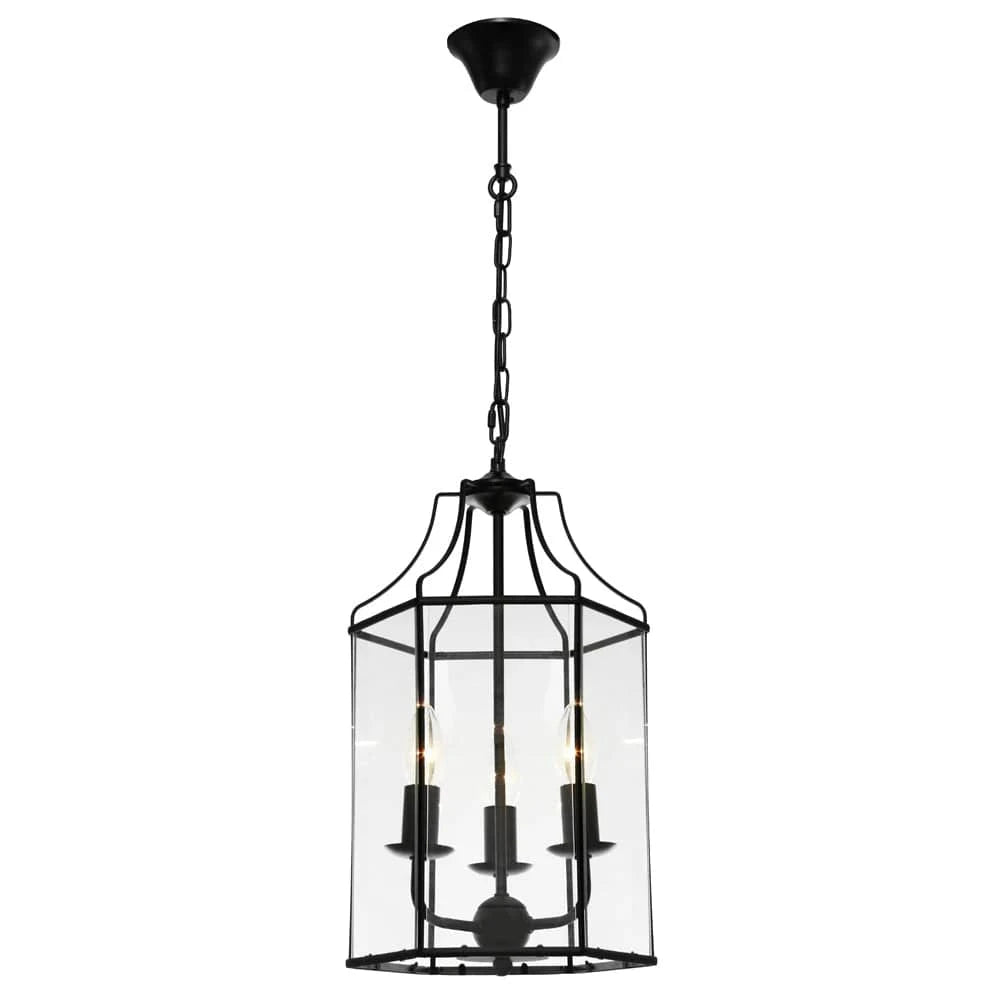 Cougar Lighting Indoor Pendants Cougar ARCADIA I -3 Light Pendant Lights-For-You ARCA3PBLK
