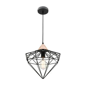 Cougar Lighting Indoor Pendants Glint Black Metal Pendant Light Lights-For-You GLIN1P 9305125104147