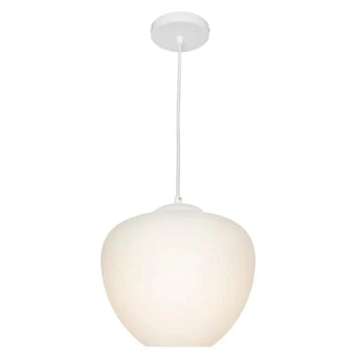 Cougar Lighting Indoor Pendants Helena Pendant Light Small 1Lt Lights-For-You HELE1PSWHT 9305125107988