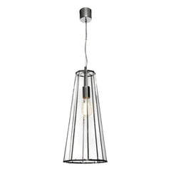 Cougar Lighting Indoor Pendants Zara Pendant Light 1Lt in Black Lights-For-You ZARA1PCH 9305125107117