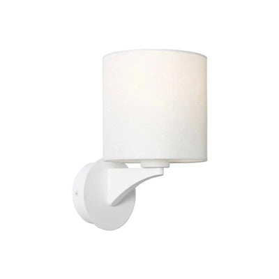 Cougar Lighting Indoor Wall Lights Traditional Wall Light in Black, White or Chrome Lights-For-You KIRST1WWHT 9305125107698