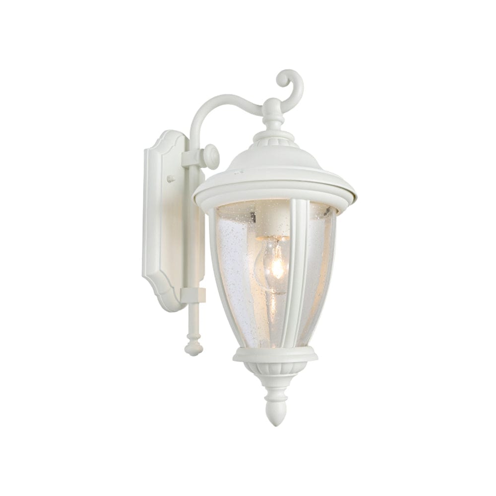 Cougar Lighting Outdoor Wall Lights Oxford 1 Light Wall Light White Lights-For-You OXFO1EWHT 9305125108602