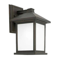 Cougar Lighting Outdoor Wall Lights Plymouth 1 Light Exterior Wall Light by Cougar Lighting Lights-For-You PLYM1EBRZ 9305125007455