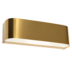 Cougar Lighting Pendant Light Gold Benson Indoor wall light 1Lt in Satin Chrome and white, gold Lights-For-You BENS1WGLD