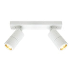 Cougar Lighting Spot Lights Stockholm 2 Light Rail Lights-For-You STO2RWHT 9305125109364