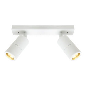 Cougar Lighting Spot Lights Stockholm 2 Light Rail Lights-For-You STO2RWHT 9305125109364