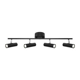 Cougar Lighting Spot Lights Vector LED Spot Light 4Lt 20w Lights-For-You VEC4RBLK 9305125107889