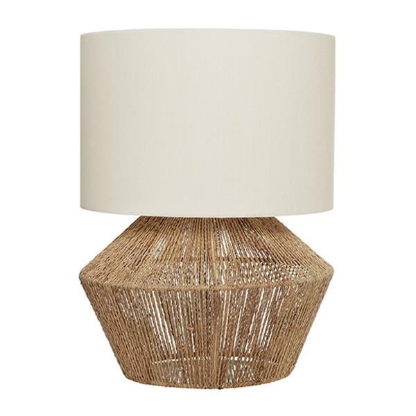 Cougar Lighting Table Lamps Cassie Table Lamp in Natural Lights-For-You CASS1TLBLK 9305125108633