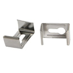 23mm x 8mm 2 Metre Silver Shallow Square Winged Aluminium LED Profile Havit Lighting