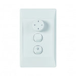 Ventair Flexmech- DC Fan 3 Speed Wall Control Incl Rotary Speed Control & Wall Plate With Iso & Light Switch. For Use Wi
