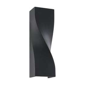 Eglo Meryl GU10 LED Wall Light Black
