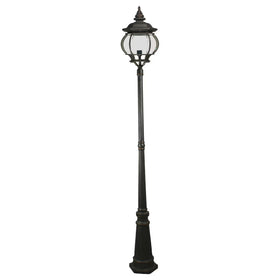 Flinders Large IP44 Standard Outdoor Garden Post Light Antique Bronze