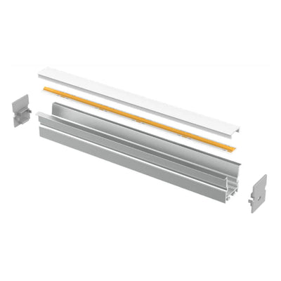 Acc. - 2x End Caps to suit HV9695-2926 in Black, Silver or White Havit Lightin