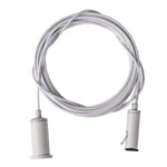 LED Profile Suspension Kit To Suit Aluminium Profile 2 Metre in Black, Silver or