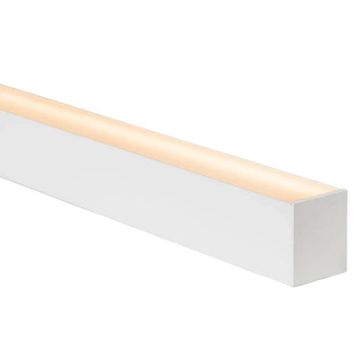 60mm x 70mm White Deep Square Aluminium LED Profile Havit Lighting