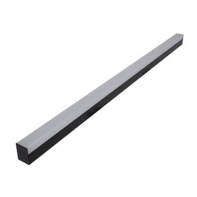 Domus Lighting Aluminium Profile BLOC-42 - 1M Profile c/w Square Diffuser for LED Strips Lights-For-You 22294 9330772222944