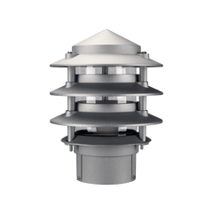 Domus Lighting Bollard Lighting DOMUS Three Tier Bollard Garden Light IP44 Lights-For-You 10702 9330772107029