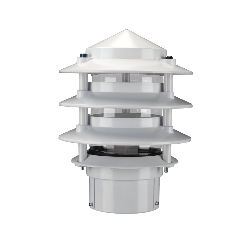 Domus Lighting Bollard Lighting DOMUS Three Tier Bollard Garden Light IP44 Lights-For-You 10704 9330772107043