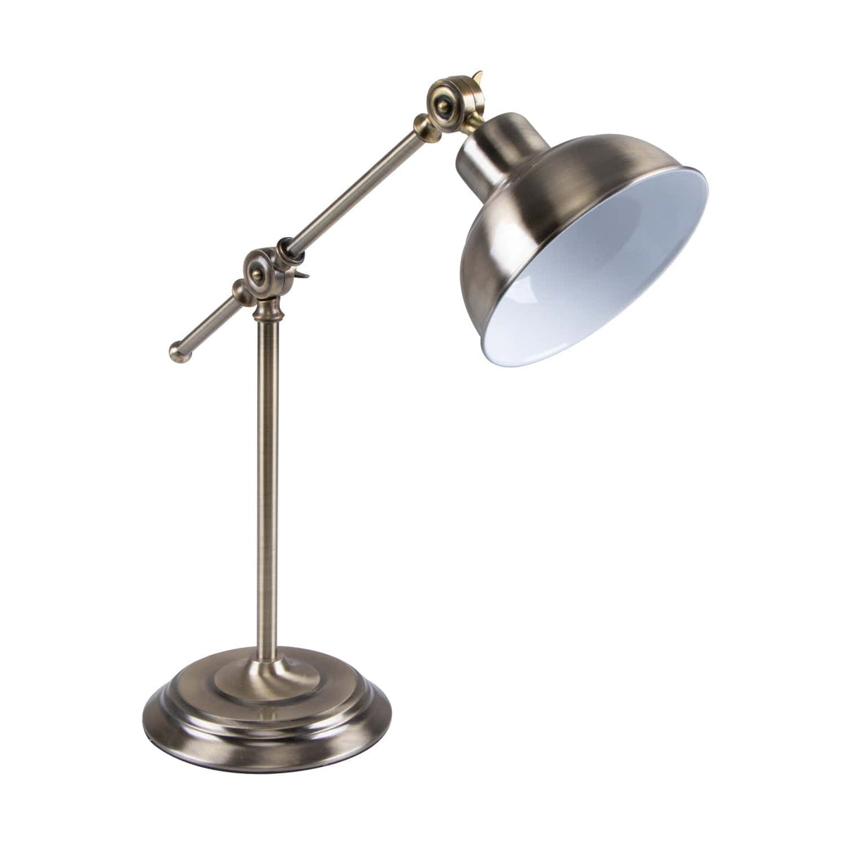 Domus Lighting Desk Lamps ANTIQUE BRASS DOMUS TINLEY-DL DESK LAMP 1 XE27 240V Lights-For-You 22525